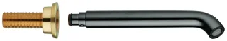 GROHE Auslauf 48638 Ausladung 180mm mit Mousseur hard graphite, 48638A00 48638A00