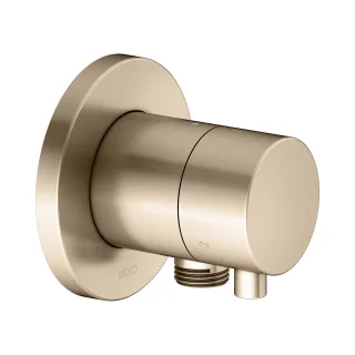 Keuco 3-Wege Umstellventil IXMO Comf.59548, Schlauchanschluss, rund, Bronze gebürstet,59548031101 59548031101