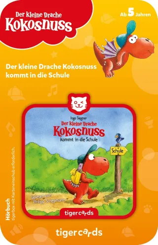 TigerMedia Tigercard 4113 - Der kleine Drache Kokosnuss: Kommt in die Schule
