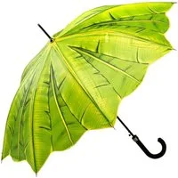 Luckyweather not just any other day Stockregenschirm Regenschirm PALME Auf-Automatik Stockschirm Damen Herren