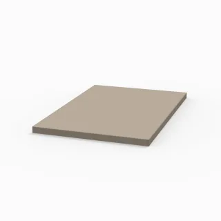 Sanipa Abdeckplatte 2morrow (AP064) 19x352x521 Sandgrau-Matt AP06467