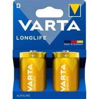 Longlife Batterie LR20, D (Mono) 2 Stück