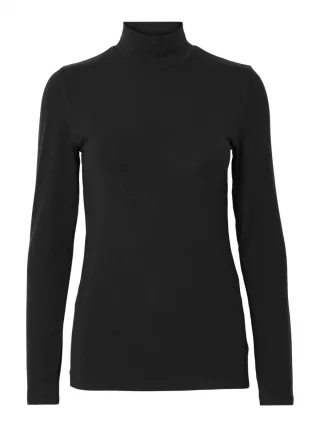 Selected - Rollkragenpullover schwarz - Gr. - XL