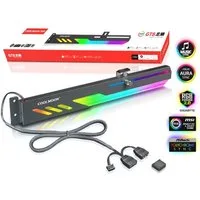 BRAINZAP PC-Slotblende A-RGB GPU-Halterung horizontal, A-RGB Beleuchtung