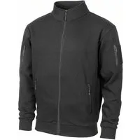 MFH Outdoorjacke Sweatjacke, "Tactical", schwarz