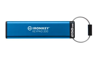 Kingston IronKey Keypad 200 | ikkp200/256gb | USB-Flash-Laufwerk