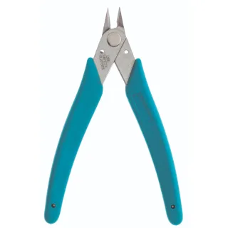 Xuron LXT Micro-Shear Seitenschneider polierte Oberfläche spitzer Kopf blau/silber