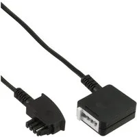 Inline InLine® TAE-N Verlängerung, TAE-N Stecker / Buchse, 3m Telefonkabel