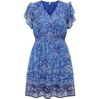 ONLY Sommerkleid ONLValentina (1-tlg) Drapiert/gerafft