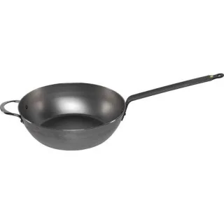 De Buyer Bauernpfanne tief Stahl Mineral Bienenwachs 32cm