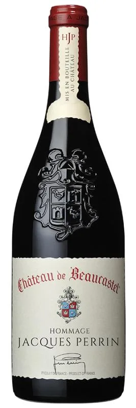 Châteauneuf-du-Pape Hommage à Jacques Perrin (Bio) - 2021 - Château de Beaucastel (Famille Perrin) - Französischer Rotwein