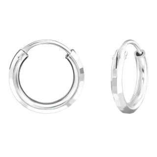 Creolen Ohrringe aus 925 Silber