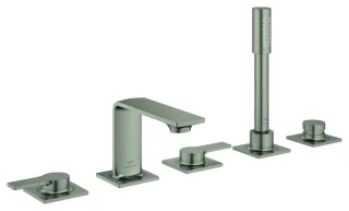 GROHE 5-L-Wannen-Kombination Allure 25221_1 Hebelgriffe satin steel, 25221MS1 25221MS1