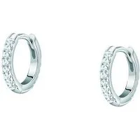 FAVS Paar Creolen FAVS Damen-Creolen 925er Silber 26 Zirkonia (Paar)