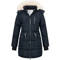 Geographical Norway Parka Damen Winter Jacke Mantel Parka Steppjacke Winterparka warm Outdoor