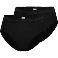 Mey Hüftslip 2er Pack Lights (Spar-Set, 2-St) Hüftslip - Baumwolle - Baumwolleinsatz auf der Schrittinnenseite