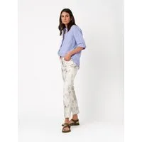 TONI Slim-fit-Jeans Be Loved 7/8 mit abstraktem Print