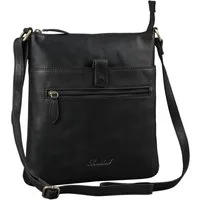 Benthill Umhängetasche Damen Echt Leder Shopper Handtasche Schultertasche Beutel Ledertasche, Schultergurt / Umhängegurt Reißverschlussfach