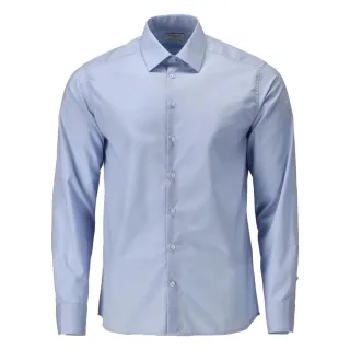 MASCOT Herren Langarmhemd FRONTLINE Hellblau 41-42 - 21904-984-71-41-42