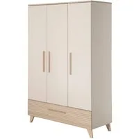 roba® Kinderkleiderschrank Sidney - Schrank mit großer Schublade für Baby- & Kinderzimmer
