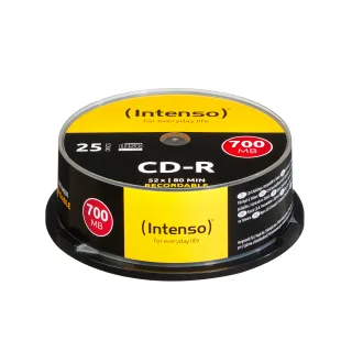 Intenso 25 x CD-R | 1001124 | 700 MB (80 Min) 24x - Spindel
