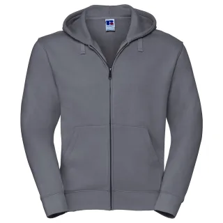 Russell - "Authentic" Hoodie mit durchgehendem Reißverschluss für Herren (Grau)
