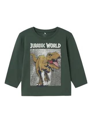 NAME IT - NMMJEWEL JURASSIC NREG LS TOP NOOS SKY - Gr. - 98