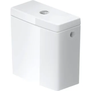 Duravit Balcoon Spülkasten 095700AA05 35x17,5cm, weiß Hochglanz, Inkl. Innengarnitur, 6/3 l, Dual Flush