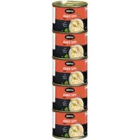Menzi Fertiggericht, Menzi Klare Hühnersuppe aromatisch ideale Vorspeise 200ml 5er Pack