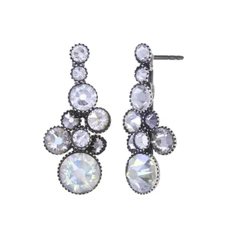konplott - Ohrstecker - Water Cascade silver