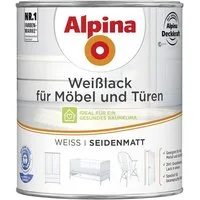 Alpina Weißlack Alpina Weißlack für Möbel & Türen 750 ml weiß