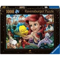 Ravensburger Puzzle Collector's Edition - Disney Princess, Arielle, die Meerjungfrau, 1000 Puzzleteile, Made in Germany