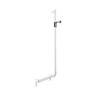 KEUCO AXESS Winkelgriff 90° mit Brauseschieber rechts, Metall, B: 58,1 x H: 130,1 cm, 35006171301 35006171301
