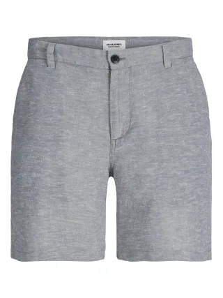 JACK&JONES - JPSTACE SUMMER LINEN BLEND SHORT REG SN Faded Denim - Gr. - S