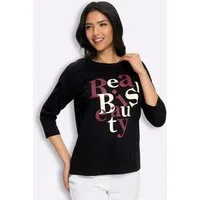 Sieh an! T-Shirt 3/4-Arm-Shirt 3/4-Arm