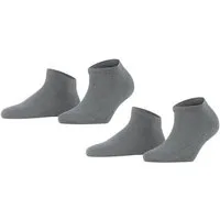 FALKE Sneakersocken Happy 2-Pack Sneakersocken (2-Paar) Set aus 2 Paar Baumwollsneakern
