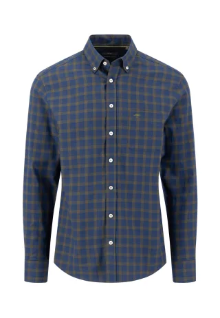 FYNCH-HATTON - Two-Tone Check, B.D., 1/1 - Gr. - L