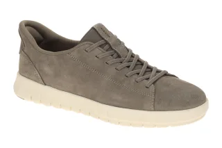 Geox U56MAA 00022 C1018 Herren Slipper dove grey FASTin System Echtleder flex...