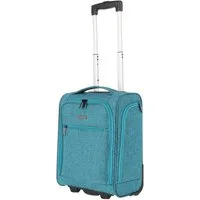 travelite Weichgepäck-Trolley CABIN Bordtrolley Underseat Handgepäck Koffer, 2 Rollen, 43 cm, Aufsteckfunktion – ideal als Unter-Sitz-Bordgepäck