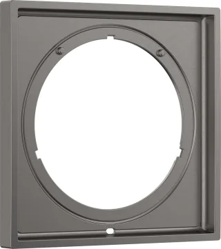 Hansgrohe Verlängerungsrosette AXOR ShowerSelect ID eckig 5 mm brushed black chrome , 13641340 13641340