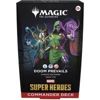 Magic the Gathering Sammelkarte MTG Marvel Super Heroes Commander Deck Doom Prevails EN