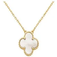 ROUGEMONT Kette mit Anhänger Damen Anhänger Halskette Kleeblatt Clover 925 sterling Silber, Echtschmuck