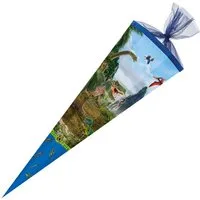 Nestler Schultüte Nestler Schultüte schleich Dinosaurs 2 eckig mit Tüllverschluss 85cm