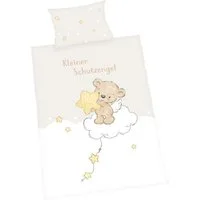 Herding Kinderbettwäsche Kinder-Wendebettwäsche "Kleiner Schutzengel", Renforcé, Motiv