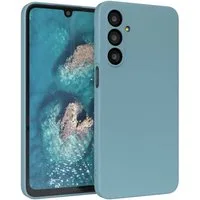 EAZY CASE Handyhülle für Samsung Galaxy A16 Hülle Silikon 6,7 Zoll, TPU Silikon Bumper Case stoßfest Slimcover Schutzhülle Etui Blaugrün