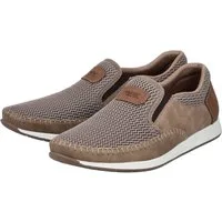 Rieker Slipper Slip-on Sneaker, Schlupfschuh mit Stretcheinsätze