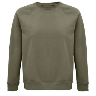 SOLS - "Space" Sweatshirt für Herren/Damen Unisex (Khakigrün)