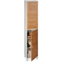 relaxdays Hochschrank Hoher Badezimmerschrank (1-St)