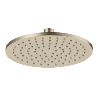 Herzbach LIVING SPA Slim-Regenbrause Ø200mm Brass Steel, 11.600200.1.41 11.600200.1.41