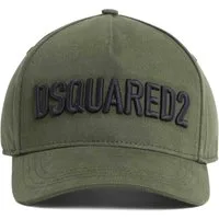Dsquared2 Baseball Cap Technicolor Basecap Icon Retro Patch Logo Baseballcap Baumwolltwill mit strukturierter Oberfläche